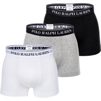 Polo Ralph Lauren Big & Tall Herrenboxer – 3er Set in Schwarz, Weiß und Grau