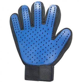 Gant de toilettage en silicone pour animaux de compagnie