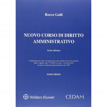 Nuovo corso di diritto amministrativo
