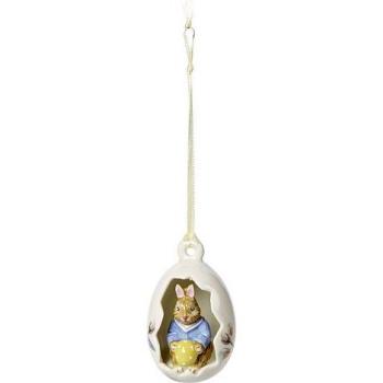 Blå Blommor Äggprydnad Villeroy & Boch 44 mm