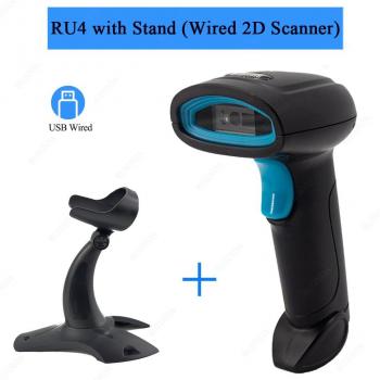Wired and Wireless Barcode Scanner