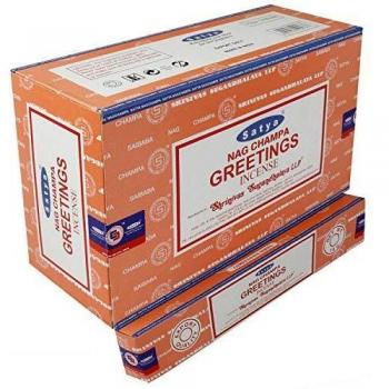 SATYA Orange Incense Sticks Set of 12