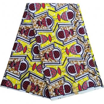 Tissu imprimé africain 6 yards