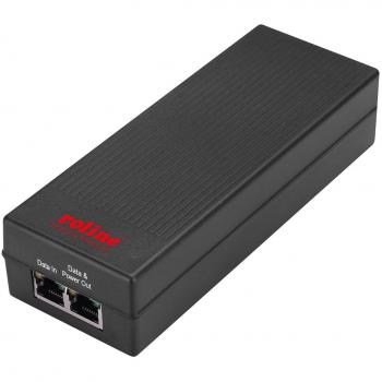 ROLINE PoE-Injektor mit 30 Watt Leistung für Gigabit Ethernet