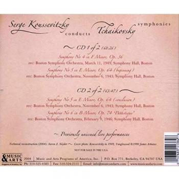 Symphonies N°4 à N°6 – Enregistrements d’or 1950