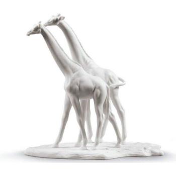 Casa Padrino Premium Giraffen Figur 28 x H. 27 cm aus Spanien
