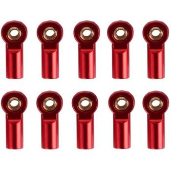 10Pcs M3 Ball Head Tie Rod End for 1/10 RC Truck Car Buggy