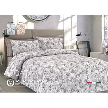 Telo Versatile per Casa – 100% Cotone, Grigio, Spazio Matrimoniale