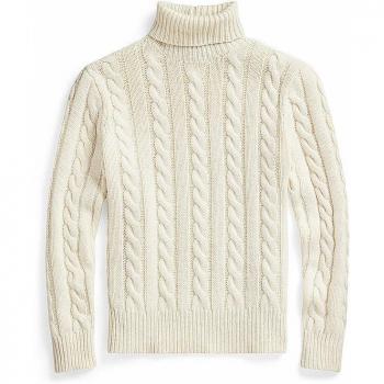 Polo Ralph Lauren Loose Fit Rollkragenpullover Ecru Herren