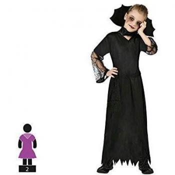 Déguisement enfant veuve noire araignée 5-6 ans noir