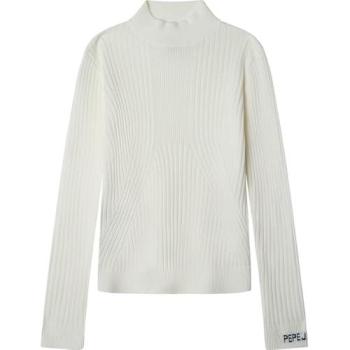 Sweter Brielle biały dla dziewczynki Pepe Jeans