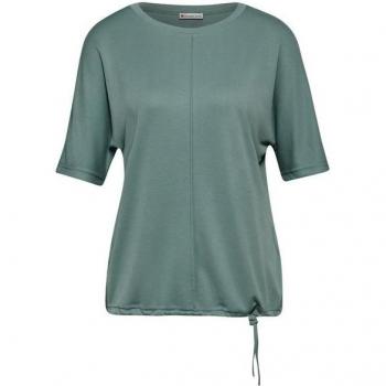 STREET ONE T-Shirt mit dekorativem Kordelzug