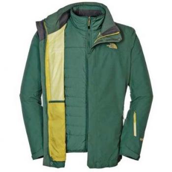 North Face Männer-Outdoor-Doppeljacke Exploration Grün XL