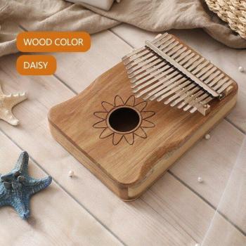 Caja Musical de Piezas de Madera 17 Teclas