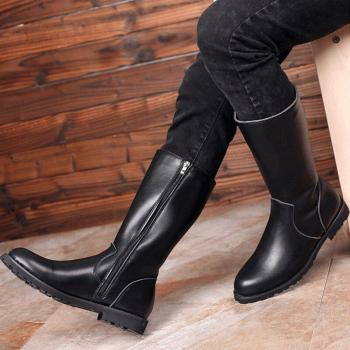 Black High Boots for Men