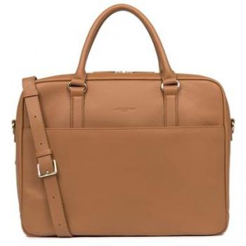 Porte-documents de luxe LANCASTER – Couleur camel