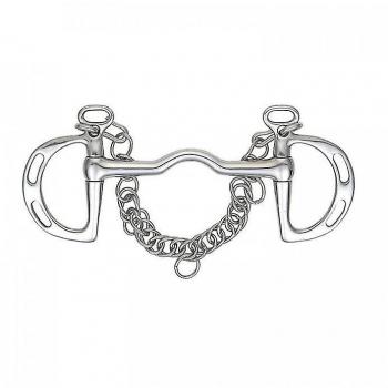 Kimblewick Plata para Caballo 6in Shires
