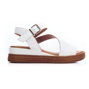 Sneaker Asymétrique Low-Wedge en Cuir, Palmers, EU 40 (UK 7), Blanc