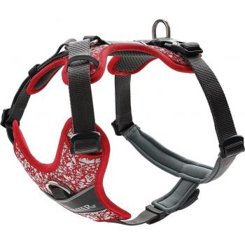 Divo Hunter Harness Rosso‑Grigio Riflettente S