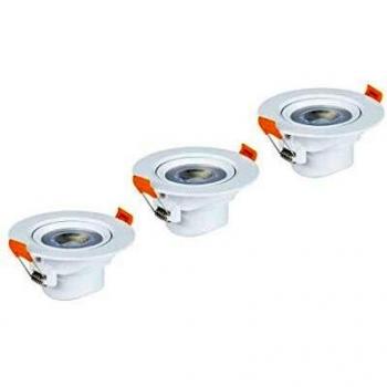 Xavax Faretto LED 3 Pezzi 450lm Bianco Caldo