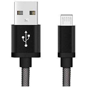 REEKIN Android Cable 1m Micro USB – Fishing Net Nero