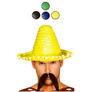 Sombrero Mexicano con Borlas en Varios Colores 33 cm