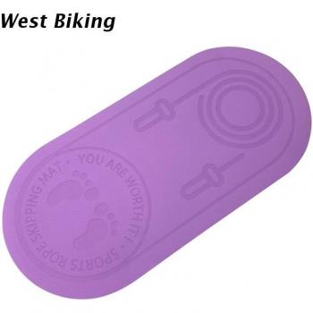 Tapis d'exercice avec corde à sauter T4MF