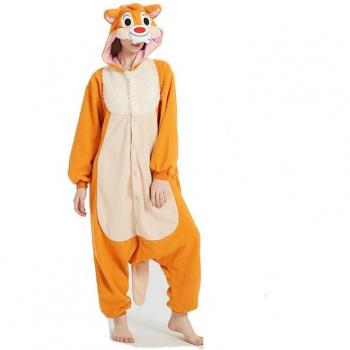 Unisex Chipmunk Pajamas Costume