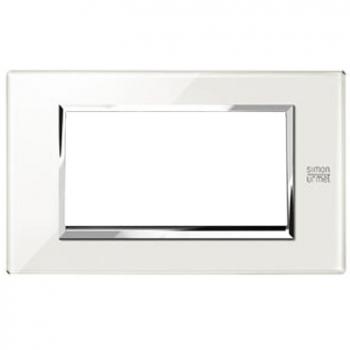 Plaque Urmet Simon Expì 4 modules blanc neige 13004.BN