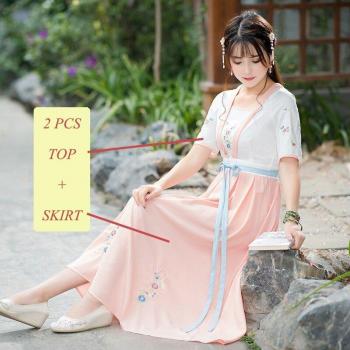 Tenue de festival hanfu pour femmes