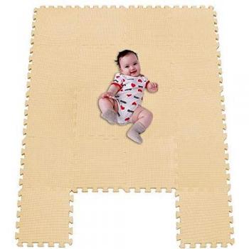 Sofice Puzzle Tappetino 1.62 mq, Beige – Certificazione CE