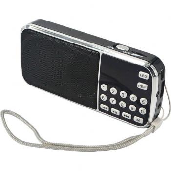 Tragbares Mini FM Radio mit HIFI Lautsprecher und MP3 Funktion