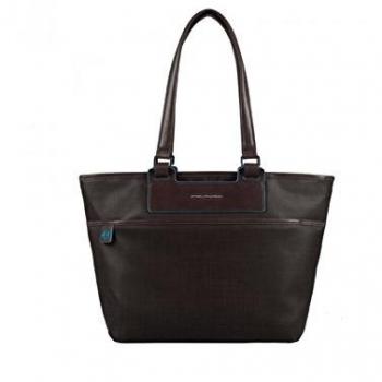 Piquadro Shopping – Aki 45 cm, pelle marrone