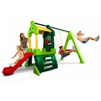 Little Tikes Casa delle Attività con Scivolo, Altalena e Scala, 9001400