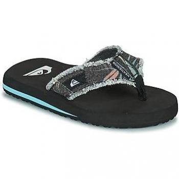 Tongs Quiksilver MONKEY ABYSS YOUTH Noir pour enfants
