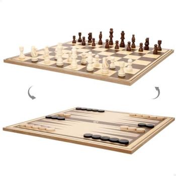 Juegos de Estrategia 3 en 1 – CB Games (Ajedrez, Damas, Backgammon)