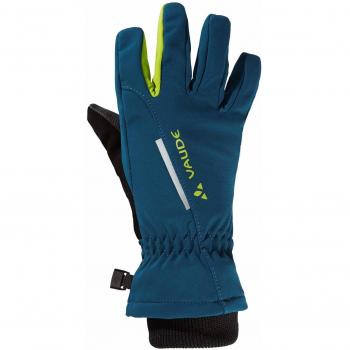 VAUDE Gants Softshell Enfant Mixte, Deep Water, FR : S