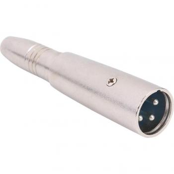 Conector XLR macho a hembra 6,35mm