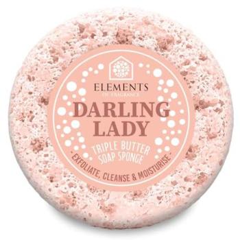 Pink Darling Lady Triple Butter Body Buffer Sponge – Unisex (One Size Female)