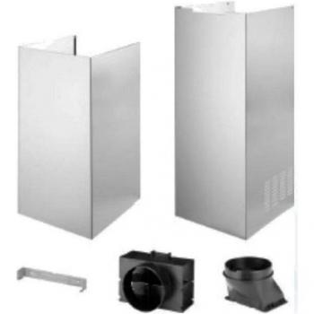 Cheminée kit déflecteur AMC054IX, raccord hotte Whirlpool (480122102371)