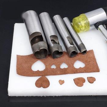 Leather Craft Heart Hole Punch 3mm 5mm