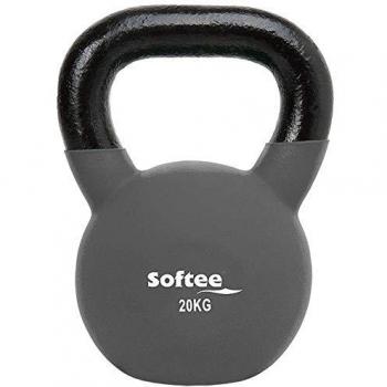 Kettlebell 20 kg neoprene grigio