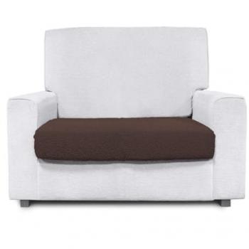 Funda para asiento de sofá talla m 60 a 100 cm roc marrón