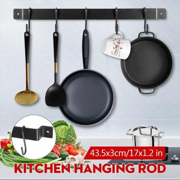Multi-Function Wall Rack for Kitchen and Bathroom