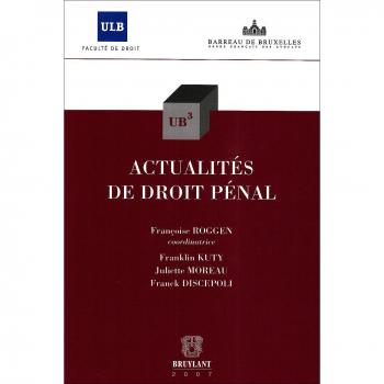 Actualités de droit pénal