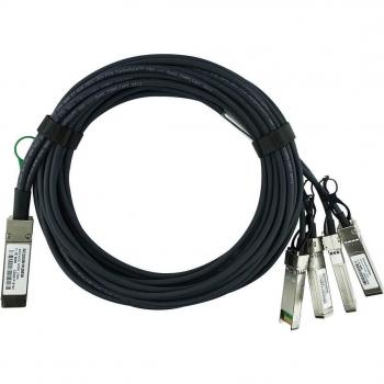 Punto di Connessione BlueOptics QSFP-4xSFP+-DAC-3M Arancione