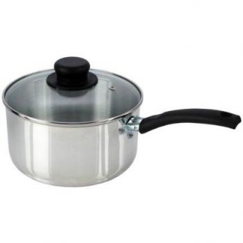 Polished Sapphire Saucepan, 15 cm