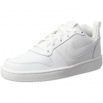 Nike Court Borough Low, Zapatillas Unisex, Blanco, Talla 39 EU