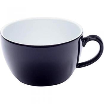 KAHLA PRONTO COLORE, 0,25 l schwarze Cappuccino-Obertasse