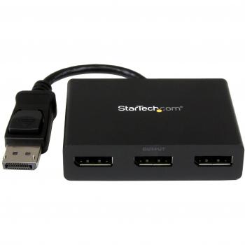 DisplayPort 1.2 to 3‑Display Splitter – MST Hub